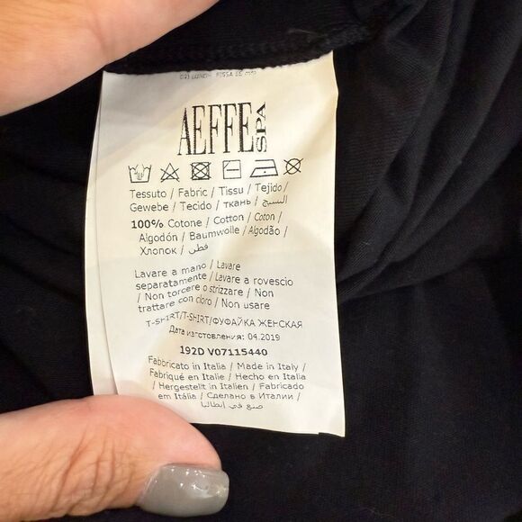 LIKE NEW MOSCHINO Teddy dollar logo T-shirt Size Medium - Picture 4 of 5